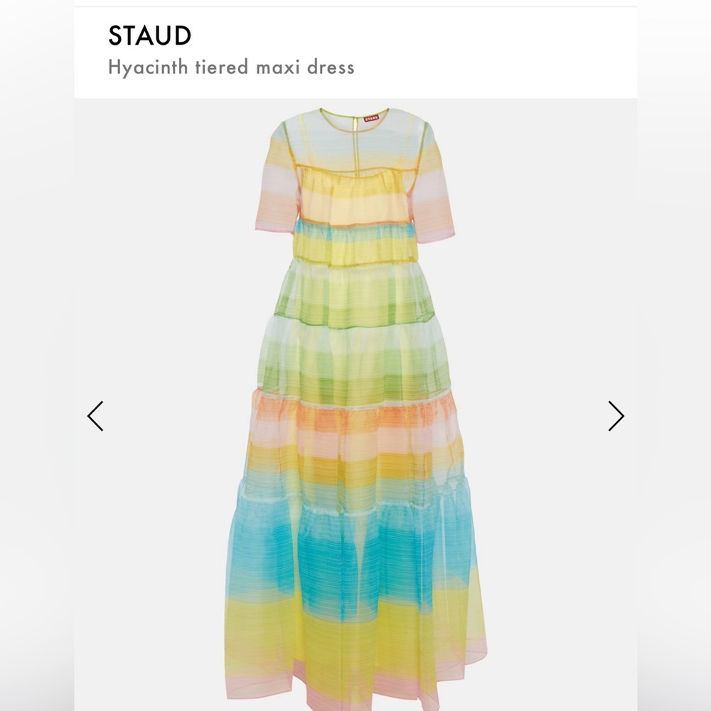 STAUD Hyacinth Tiered Maxi Dress - Picture 2 of 5